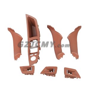 #371 Right Inner Door Handle Bracket With Short Shaft Red-brown For BMW F18 F18-050-DZ-R